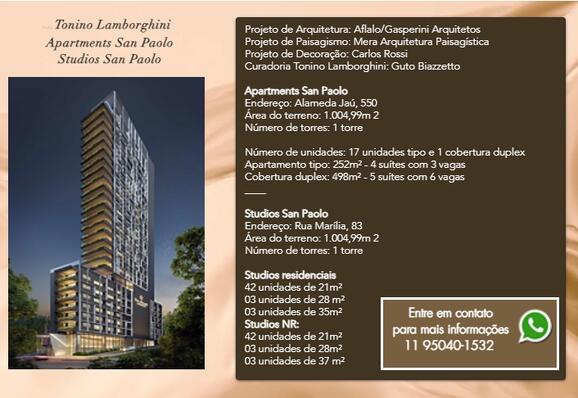 TONINO LAMBORGHINI - Apartaments San Paolo